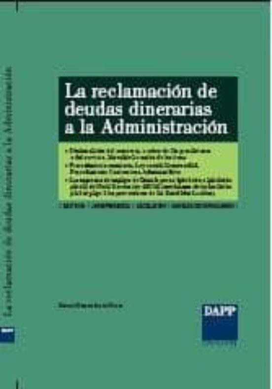 La Reclamacion De Las Deudas Dinerarias A La Administracion