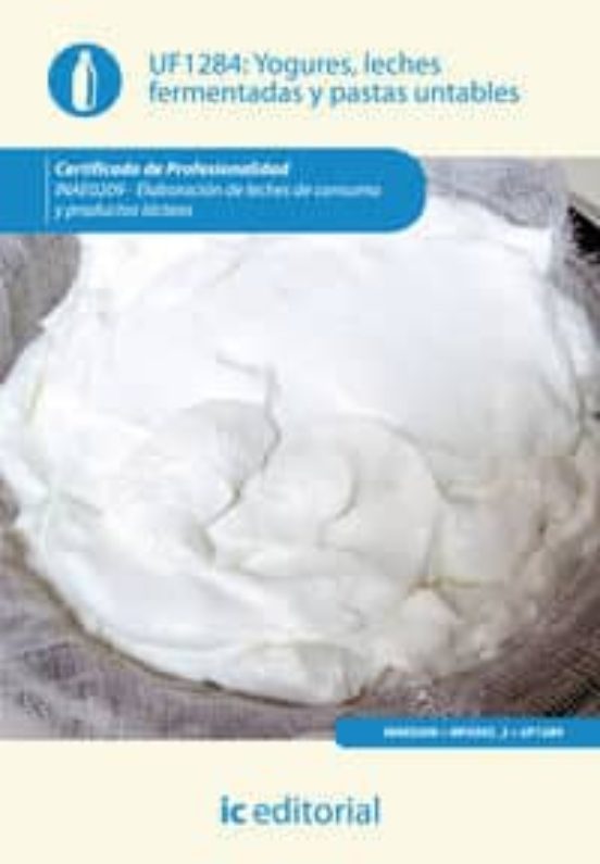 Inae0209 Yogures Leches Fermentadas Y Pastas Untables. Elabor