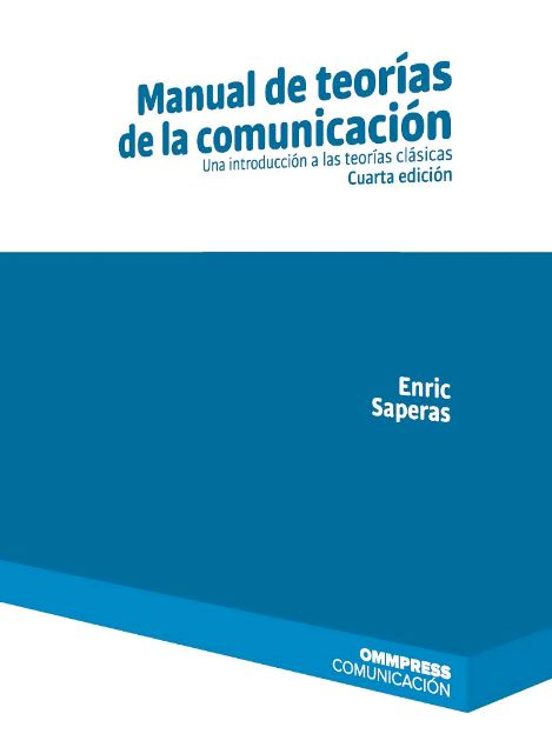 Manual De Teorias De La Comunicacion