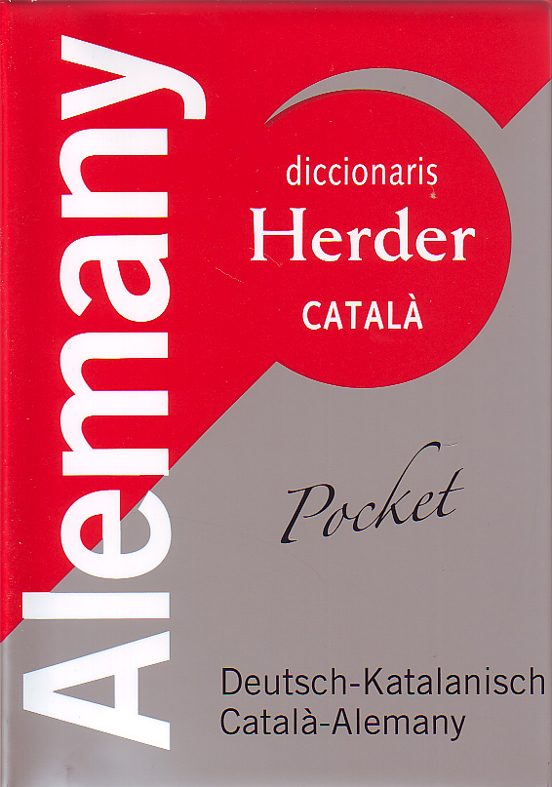 Alemany: Diccionaris Herder Catala Pocket Deutsch-katalanisch Ca Tala