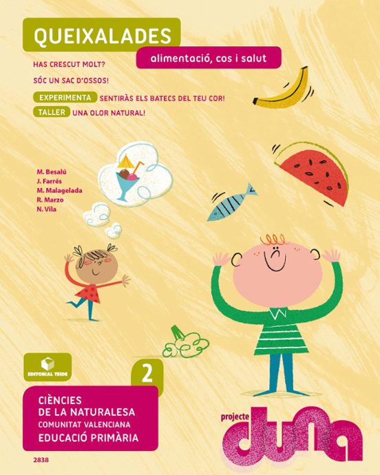 Ciencies Naturals 2º Primaria Aliments Ed 2015 Valencia