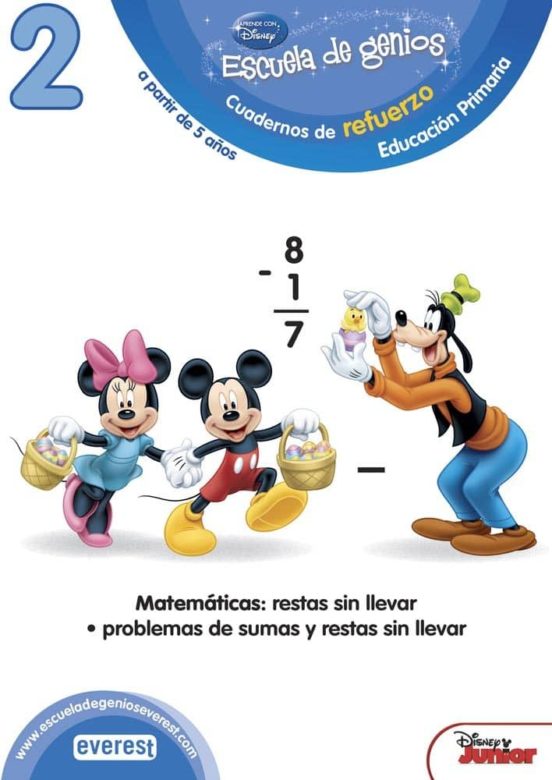 A Partir De 6 Años Competencia Matematica 1º Educacion Primaria Restas