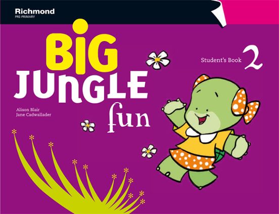 Big Jungle Fun 2 Students Pack 4 Años