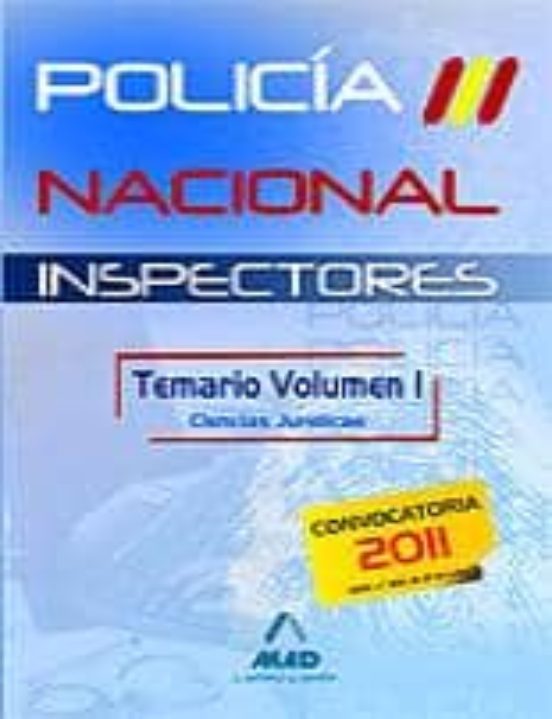 Inspectores Del Cuerpo Nacional De Policia. Temario Volumen I. Ci Enci