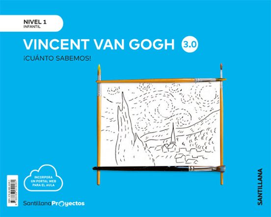 Van Gogh Nivel 1 Infantil 3 Años Serie Cuanto Sabemos 3.0 Ed 2019 Cast