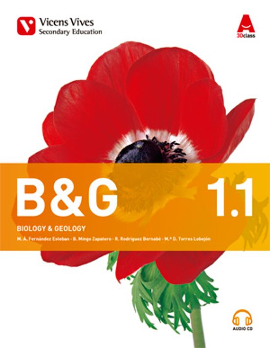 Biology and Geology 1º ESO Trimestres+cd Ed 2015