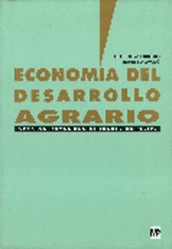 Economía del desarrollo agrario