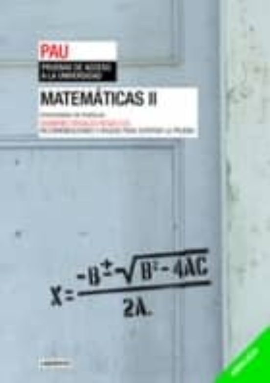 Pau Matematicas 2 Andalucia