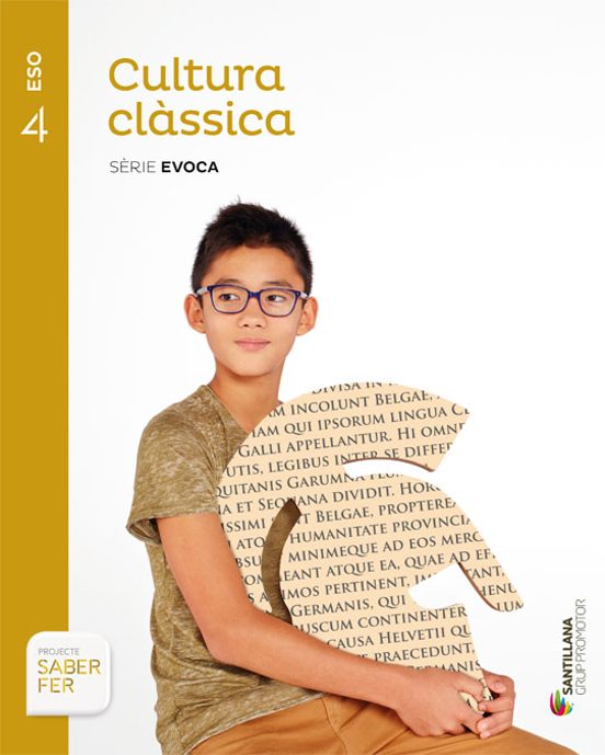 Cultura Clasica 4º ESO Saber Fer Catala Ed 2016