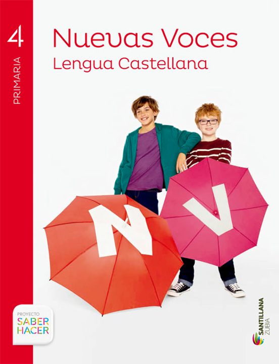 Lengua Nuevas Voces 4º Primaria Castellano / Euskera Ed 2015