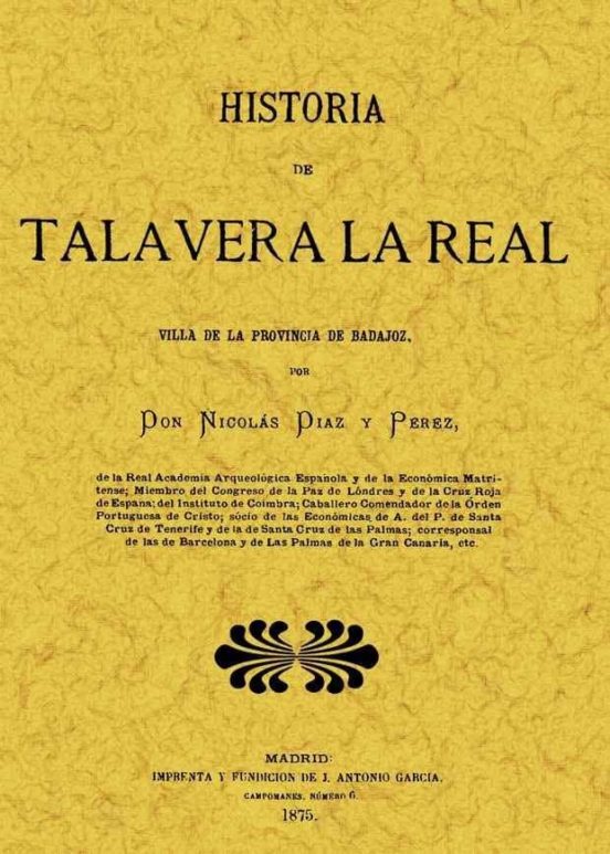 Historia De Talavera La Real