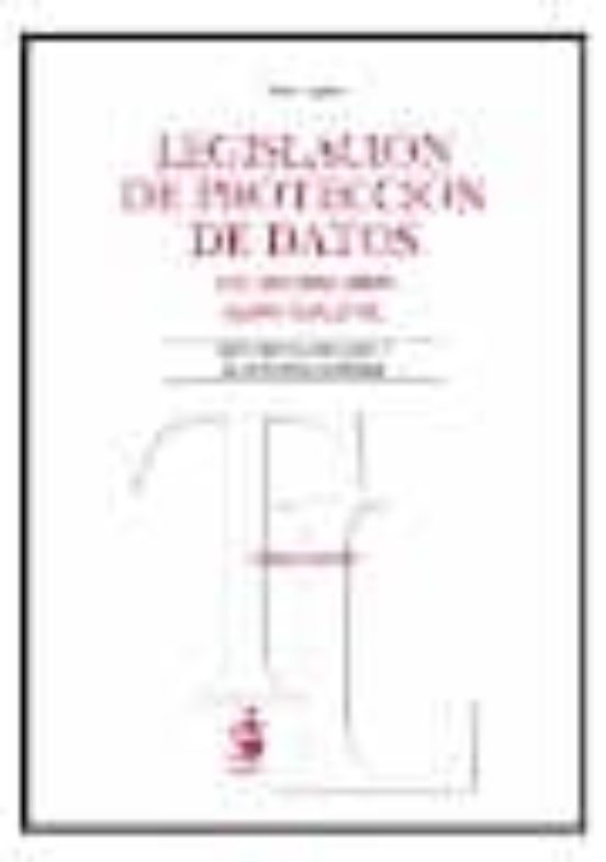 Legislación De Protección De Datos