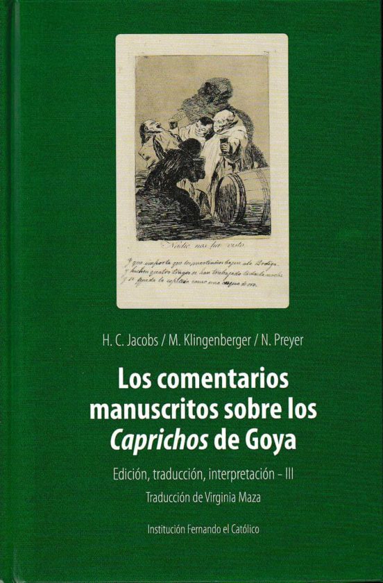 Comentarios Manuscritos Sobre Los Caprichos De Goya Iii