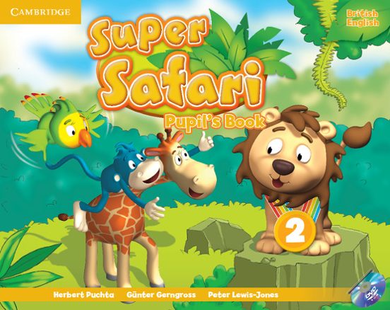Super Safari 2 Pupil S Book With Dvd-Rom