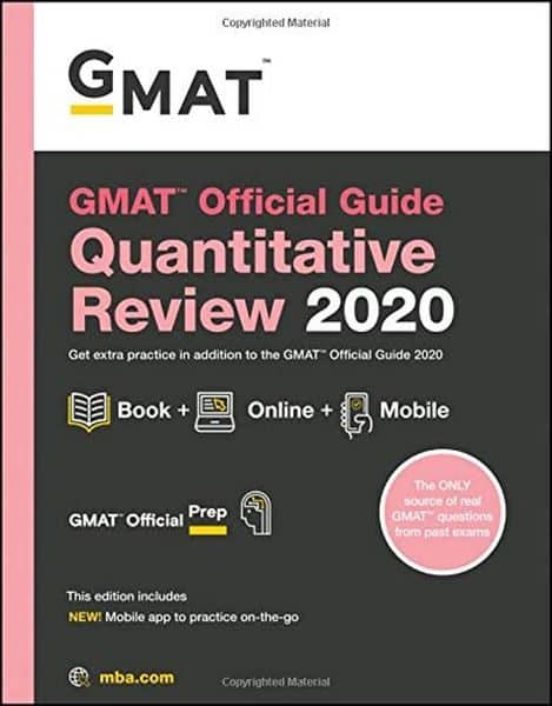 Gmat Official Guide 2020 Quantitative Review: Book + Online