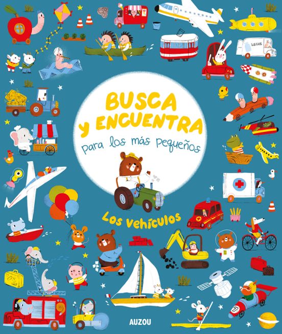 Busca y encuentra para los más pequeños. Los vehículos