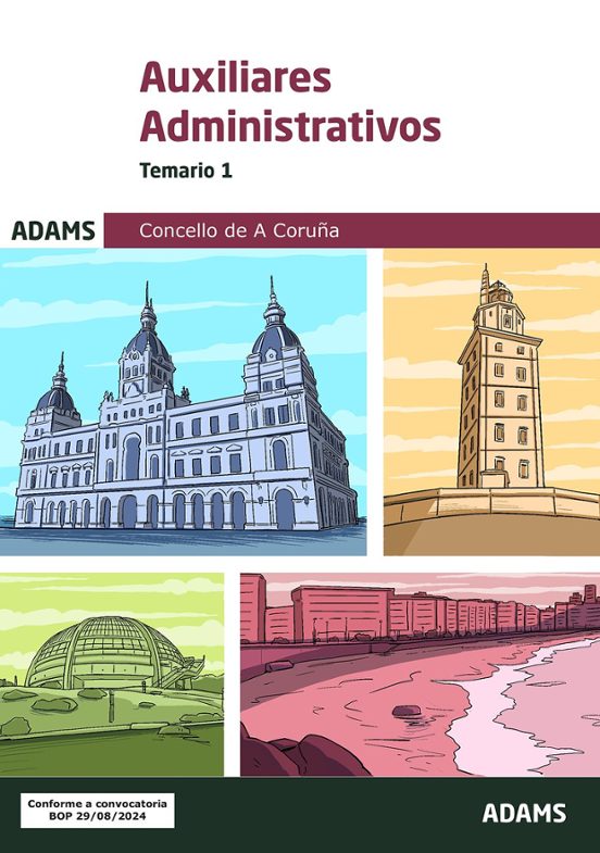 Temario 1 Auxiliares Administrativos Concello De A Coruña