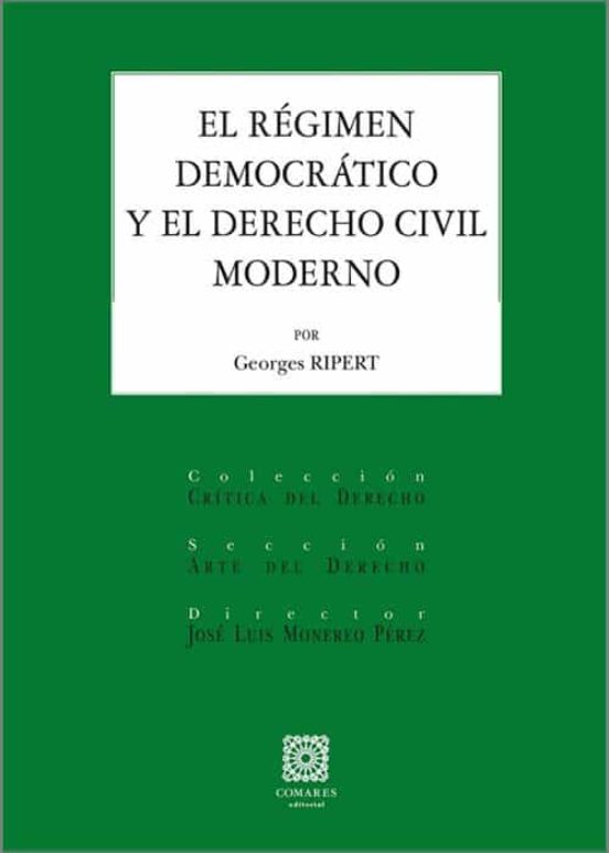 Régimen Democrático y el Derecho Civil Moderno