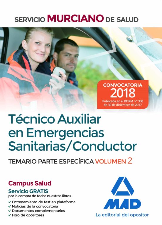 Técnico Auxiliar En Emergencias Sanitarias/conductor.temario Part E Es