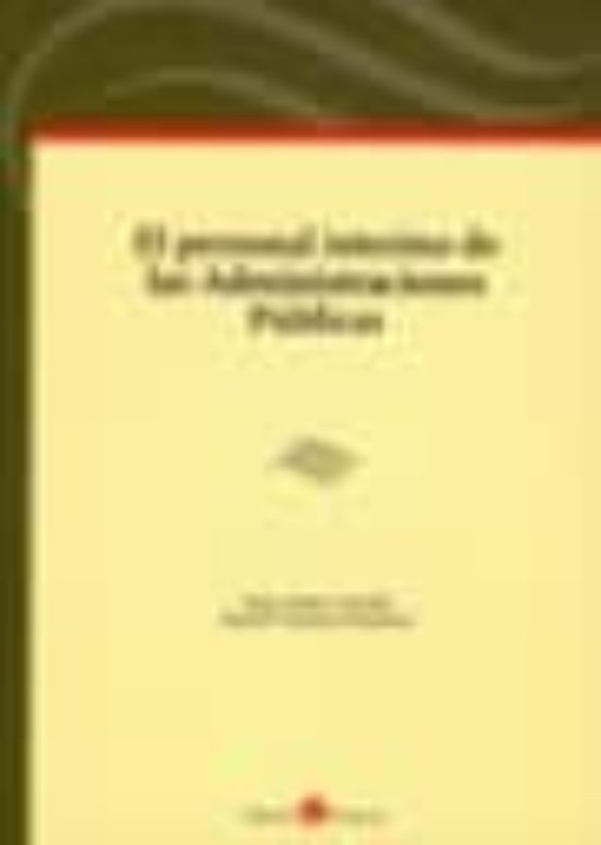 Personal Interino De Las Administraciones Publicas