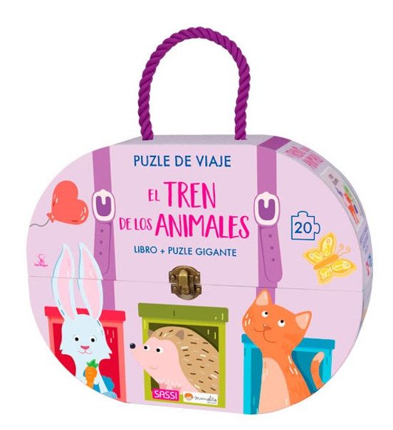El Tren de los Animales. Puzle de Viaje. Con Puzzle Edic. Ilustrado
