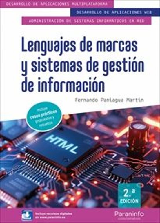 Lenguajes de marcas y sistemas de gestión de información 2.ª edición 2025