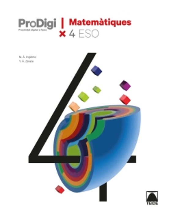 Matematiques 4º Eso Quadern Prodigi Cataluña/baleares 2023