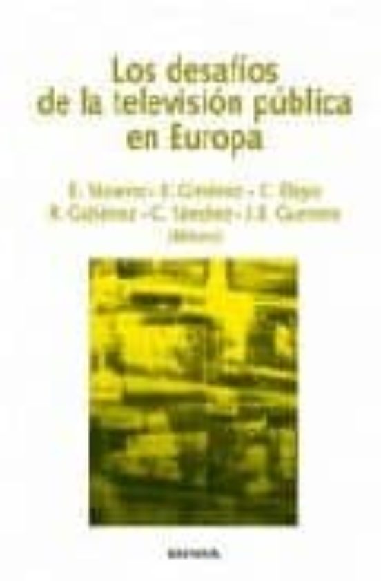 Los Desafíos De La Televisión Pública En Europa