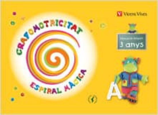 Grafomotricitat. Espiral Màgica. 3 Anys. Valencià