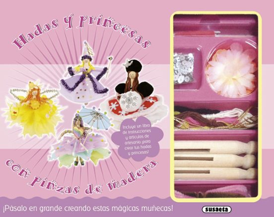 Hadas Y Princesas Con Pinzas De Madera