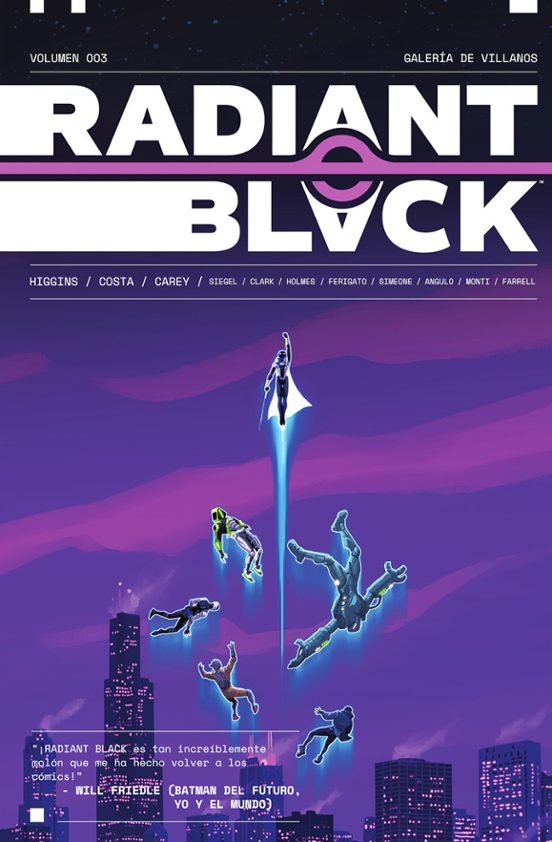 Radiant Black 3: Galeria De Villanos