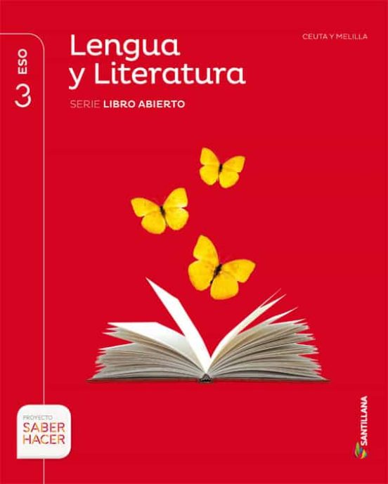 Lengua Y Literatura 3º Eso Libro Abierto Ceuta Melilla Ed 2015