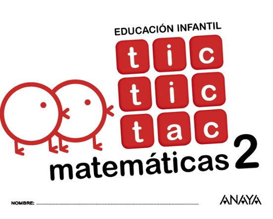 Tic Tic Tac Matemáticas 2 Educacion Infantil 4 Años Mec