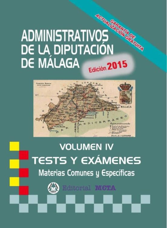 Administrativos De La Diputación De Málaga Tests Volumen Iv