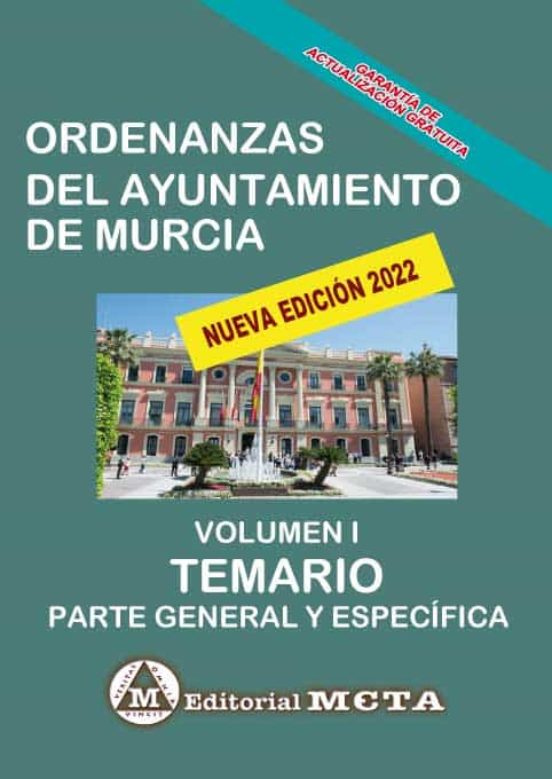 Ordenanzas Del Ayuntamiento De Murcia Volumen I