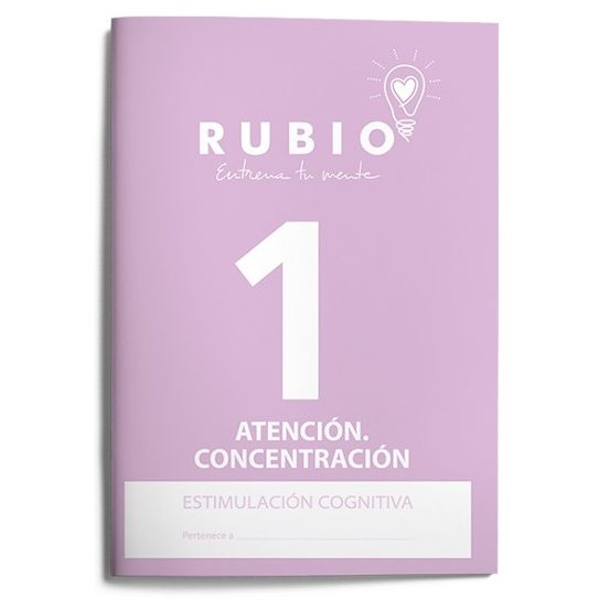 Rubio Entrena Tu Mente 1: Atencion. Concentracion