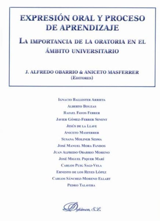 Expresión Oral Y Proceso De Aprendizaje