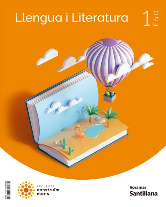 Llengua Y Literatura 1º Eso Construim Monds Valencia Ed 2022