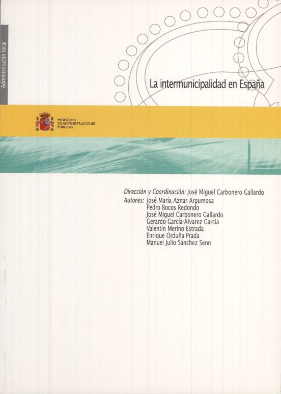 La Intermunicipalidad En España