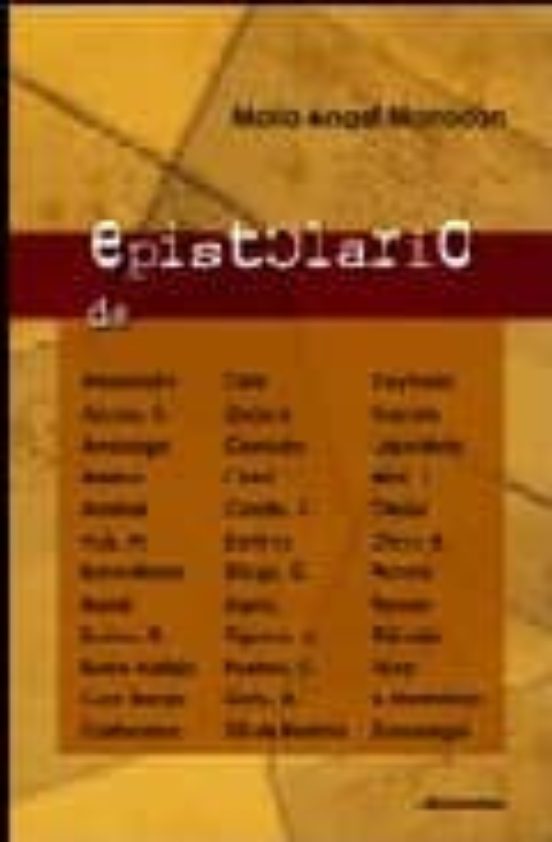 Epistolario de