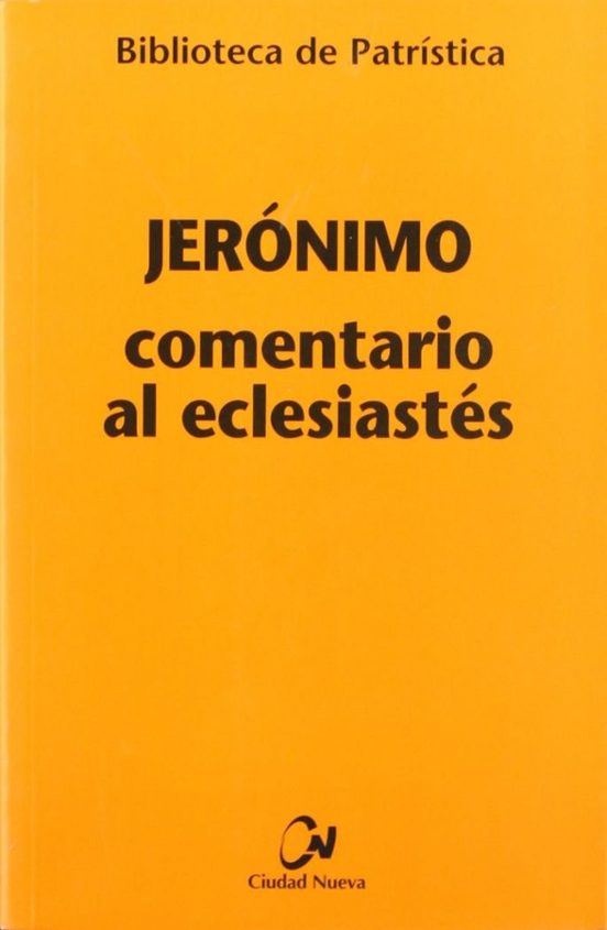 Comentario Al Eclesiastés