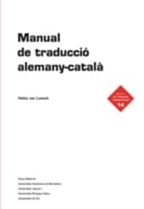 Manual De Traduccio Alemany-catala