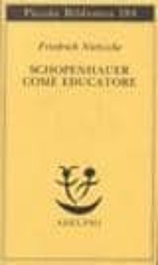 Schopenhauer Come Educatore