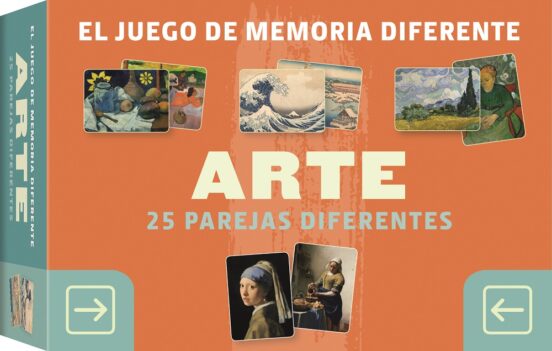 Juego De Memoria Diferente-arte:25 Parejas Diferentes