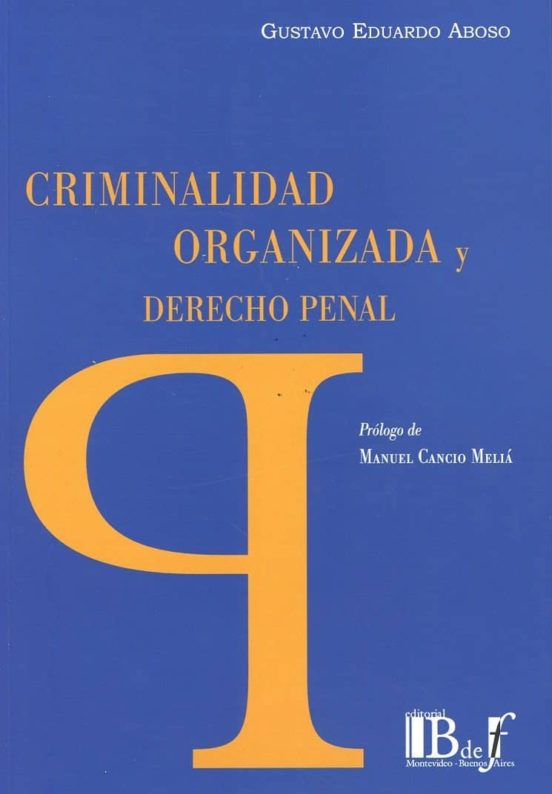 Criminalidad Organizada Y Derecho Penal