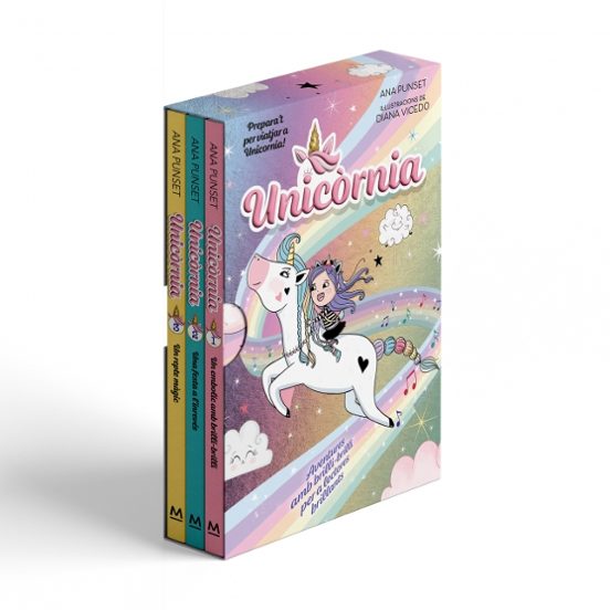 Cofre Unicornia 3 Llibres