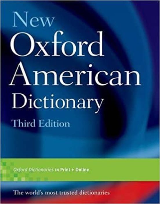 New Oxford American Dictionary Third Edition