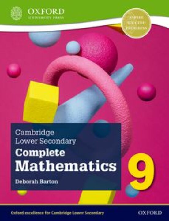Cambridge Lower Secondary Complete Mathematics 9: Students Book