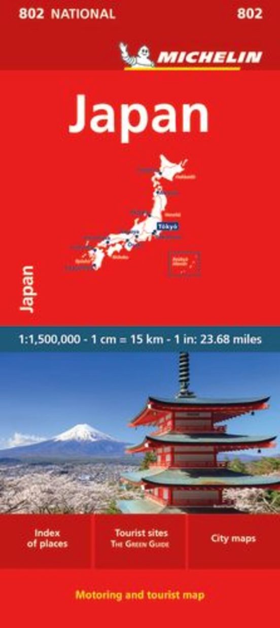 Mapa National Japan 2023