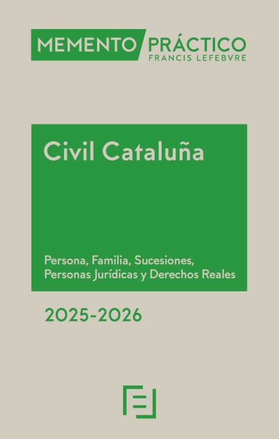 Memento Civil Cataluña 2025 - 2026